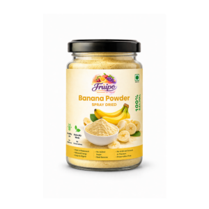 spray dried banana powder | natural banana fruit powder | fruipo