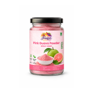 spray dried pink guava powder | natural guava fruit powder | fruipo