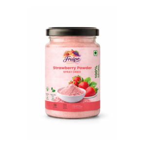 spray dried strawberry powder | natural strawberry fruit powder | fruipo